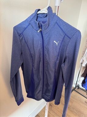 PUMA All Eyes On Me Full-Zip Track Jacket Size Medium